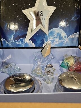 Thierry Mugler Angel Star Shaped Perfume Bottle Set - Multicolor